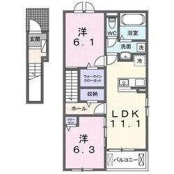 フラン　メゾン　ソレイユの物件間取画像